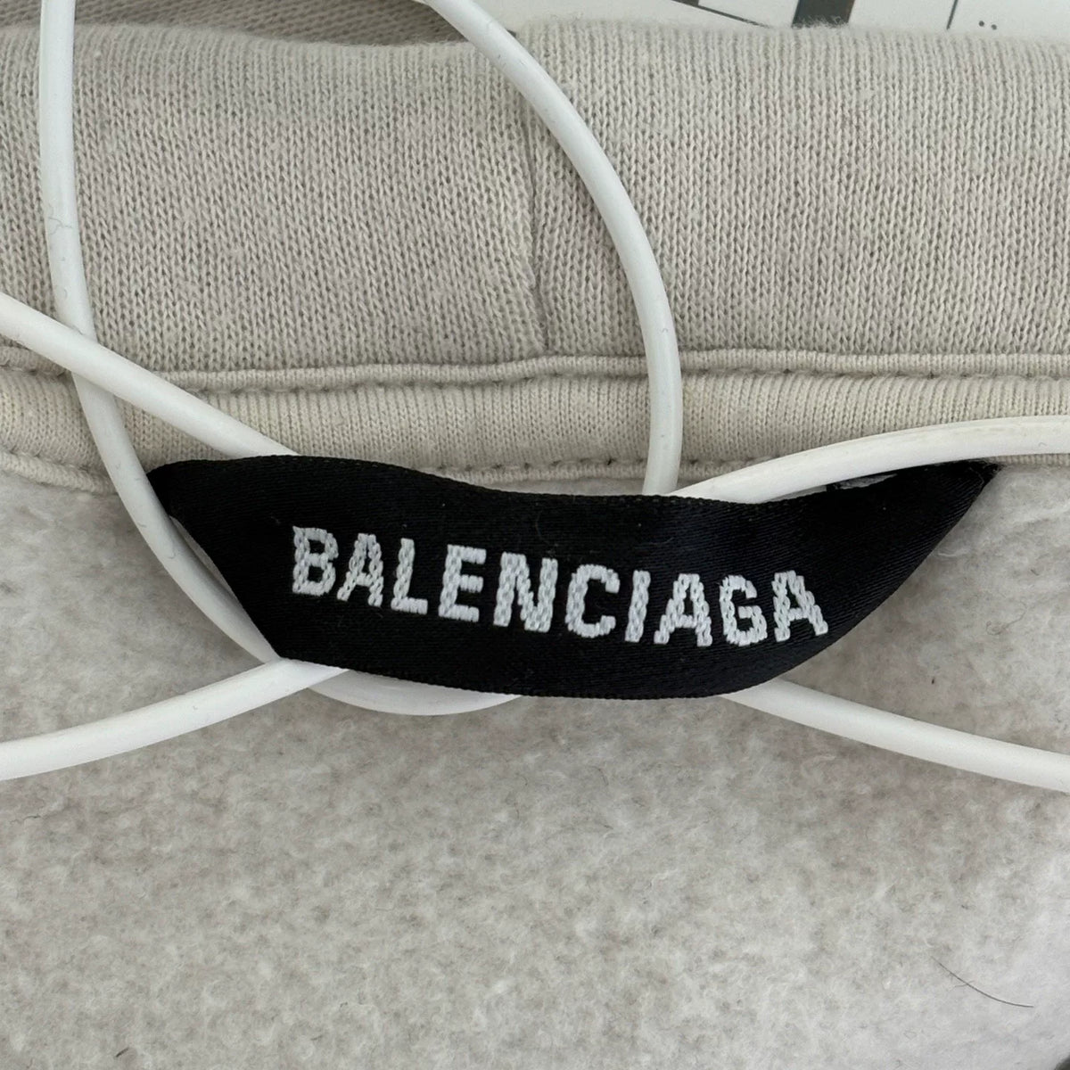 Balenciaga Pleated Sleeveless Vest Hoodie Boomerang Embroidered Short Sleeve Hoodie