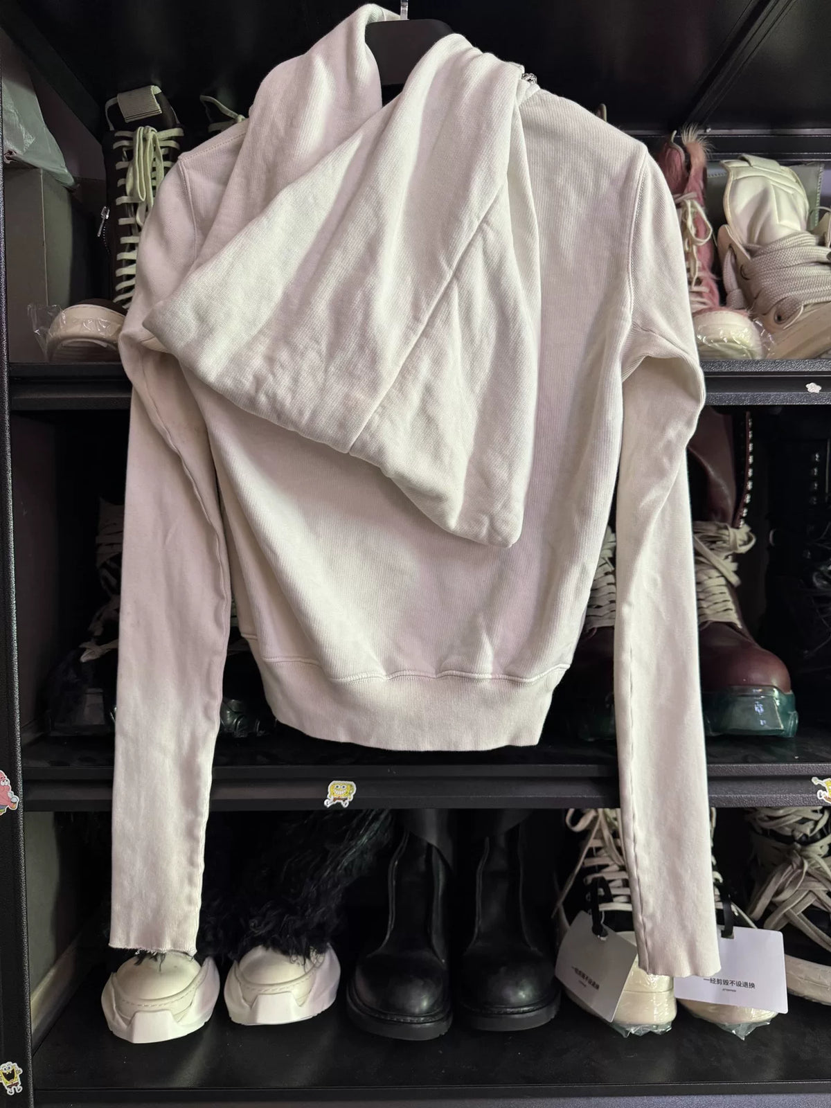 Rick Owens Witch Zip Up Hoodie