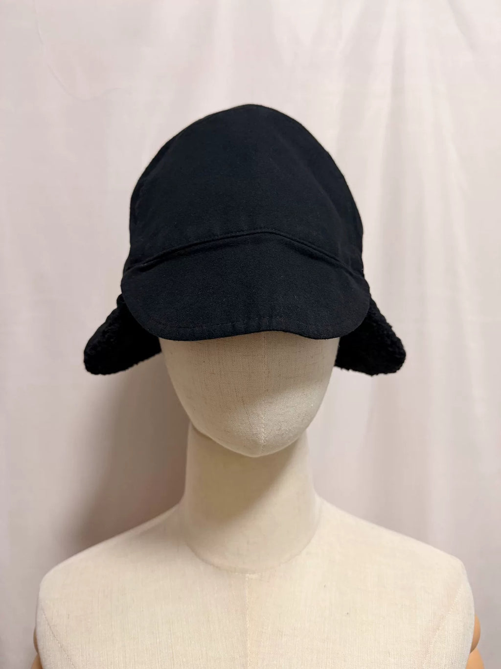Y's Yohji Yamamoto Black Bendable Brim Hat