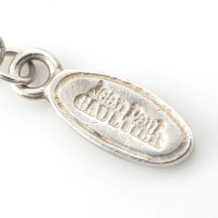 Jean Paul Gaultier Angel Relief 925 Silver Necklace