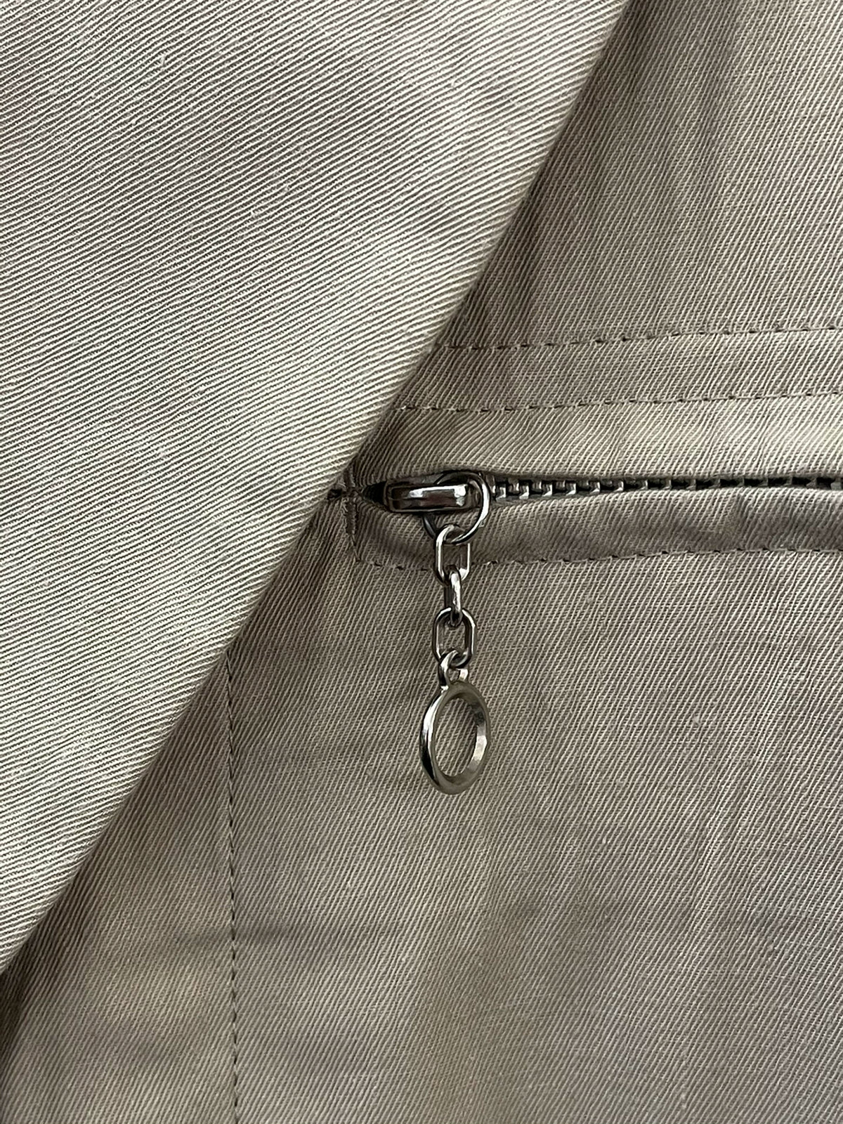 Yohji Yamamoto 1980s Zip-Up Cotton Jacket