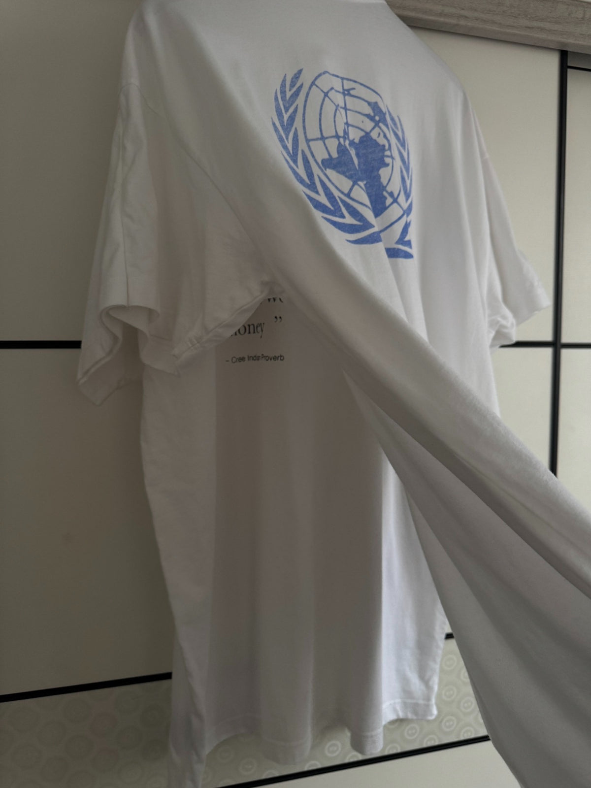 Vetements United Nations Fugs Proverb Patchwork Short-Sleeve T-Shirt