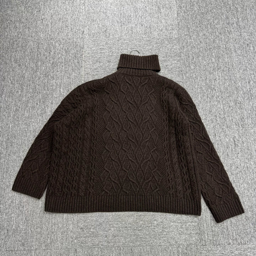 Loro Piana Cashmere Cable Knit Sweater