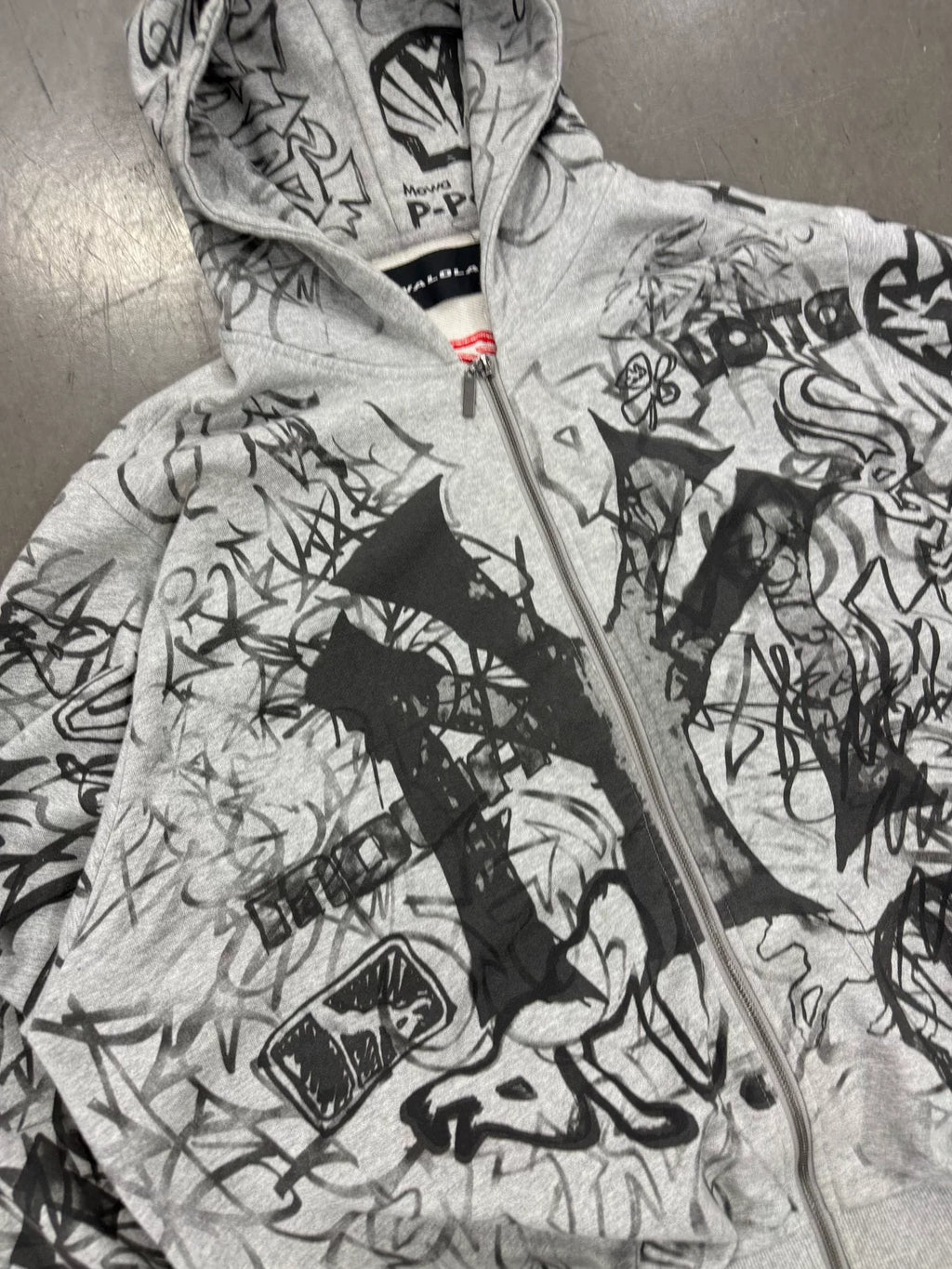 Sick Dog X Mowalola Dragon Embroidered Zip-Up Jacket