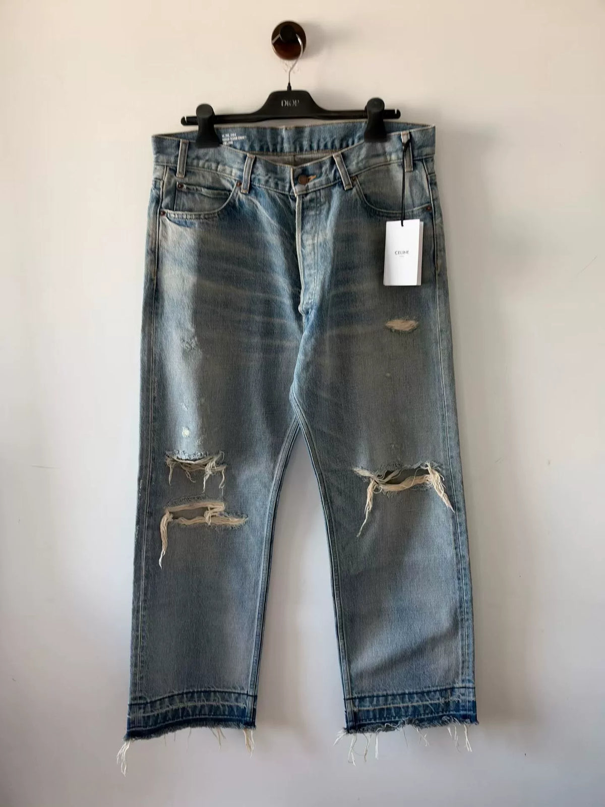 Celine Distressed Jeans