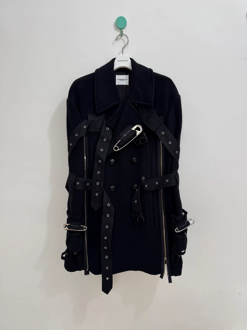Takahiromiyashita TheSoloist. Takahiro Miyashita Double-Breasted Cloak Vest