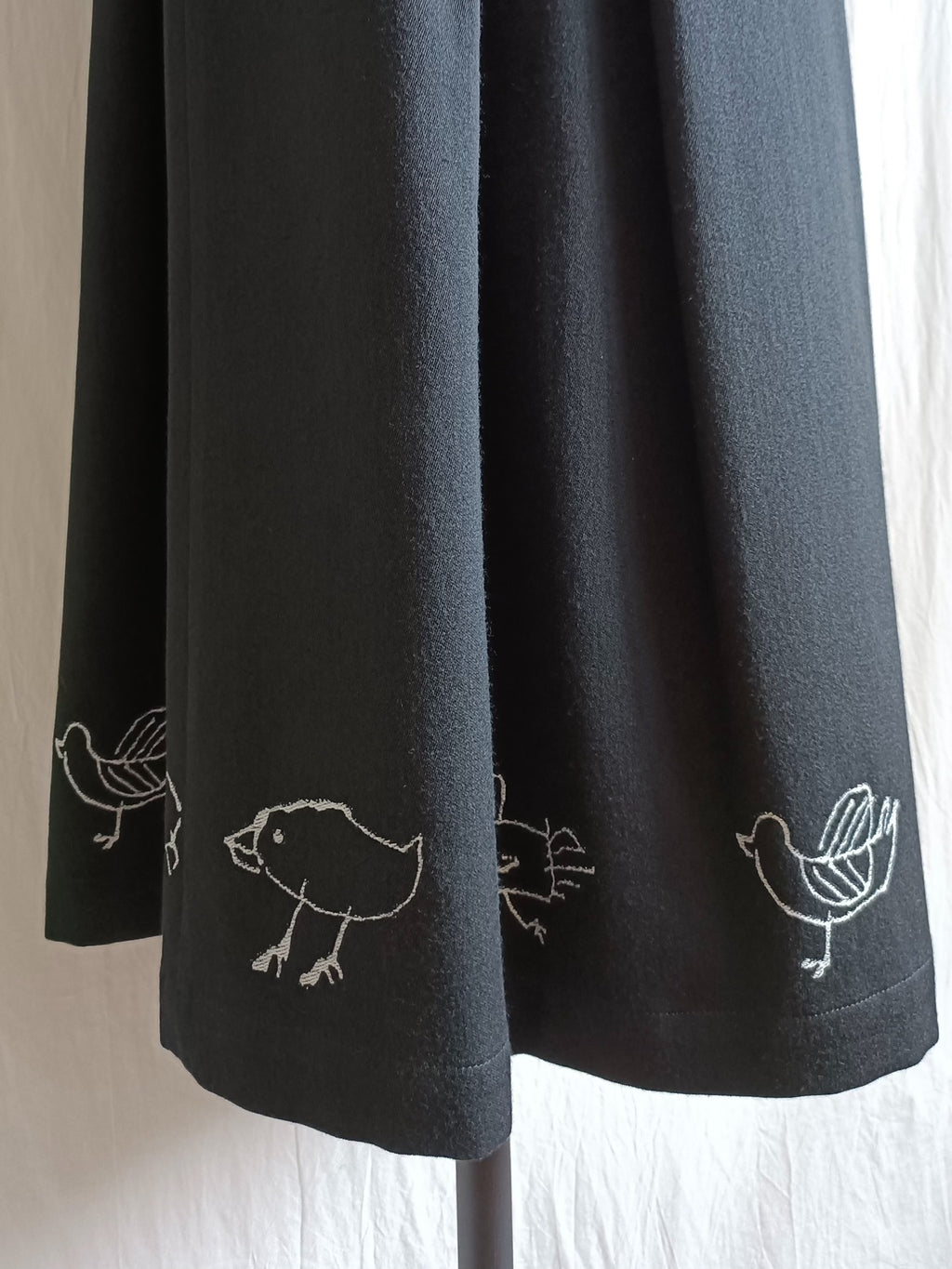 1989 Chalk Drawing | Comme des Garçons Rei Kawakubo Skirt
