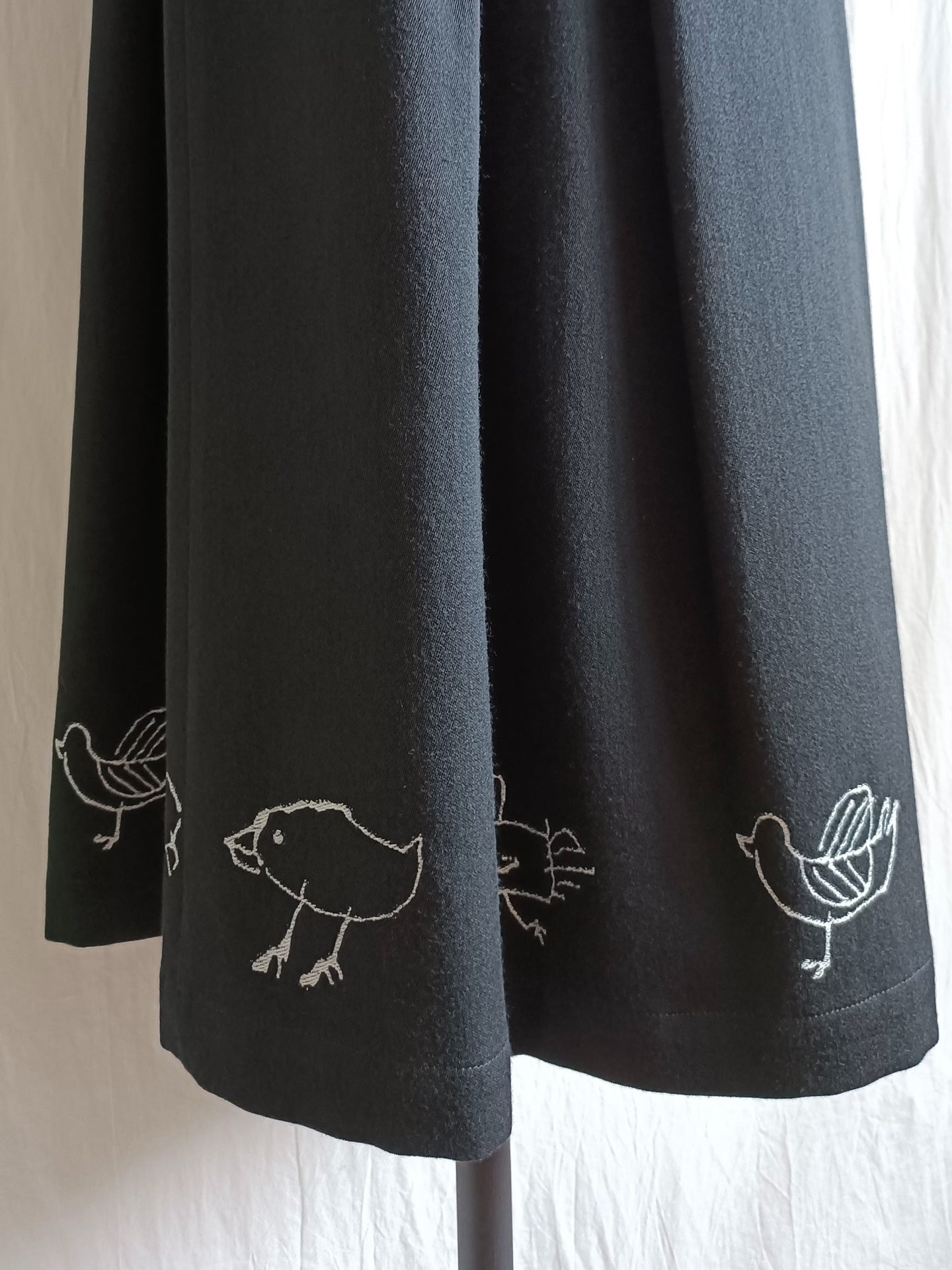1989 Chalk Drawing | Comme des Garçons Rei Kawakubo Skirt