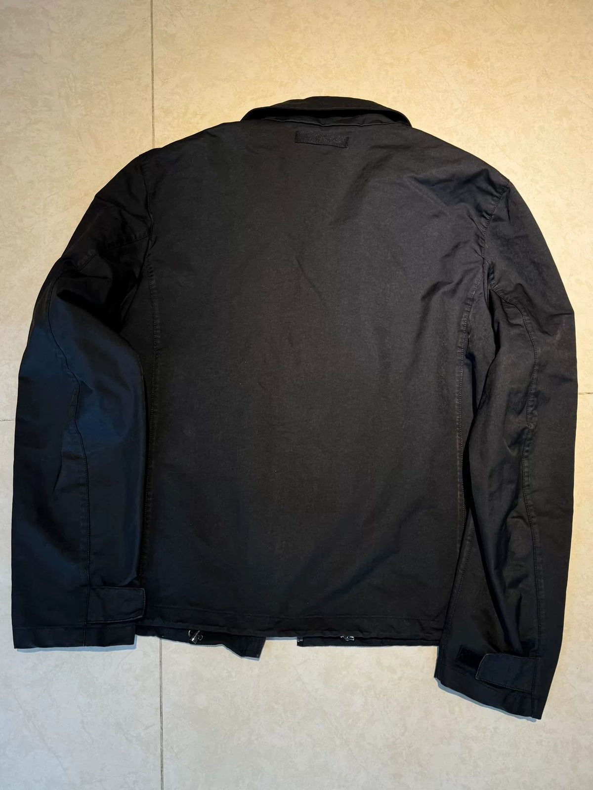 Prada Zip-Up Collared Workwear Cotton Jacket