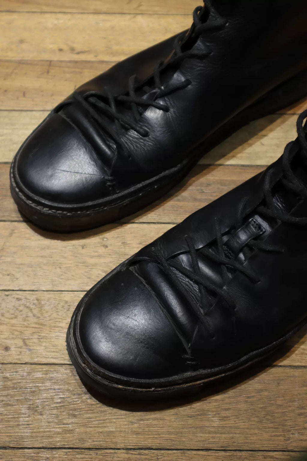 Ann Demeulemeester Leather Sneakers