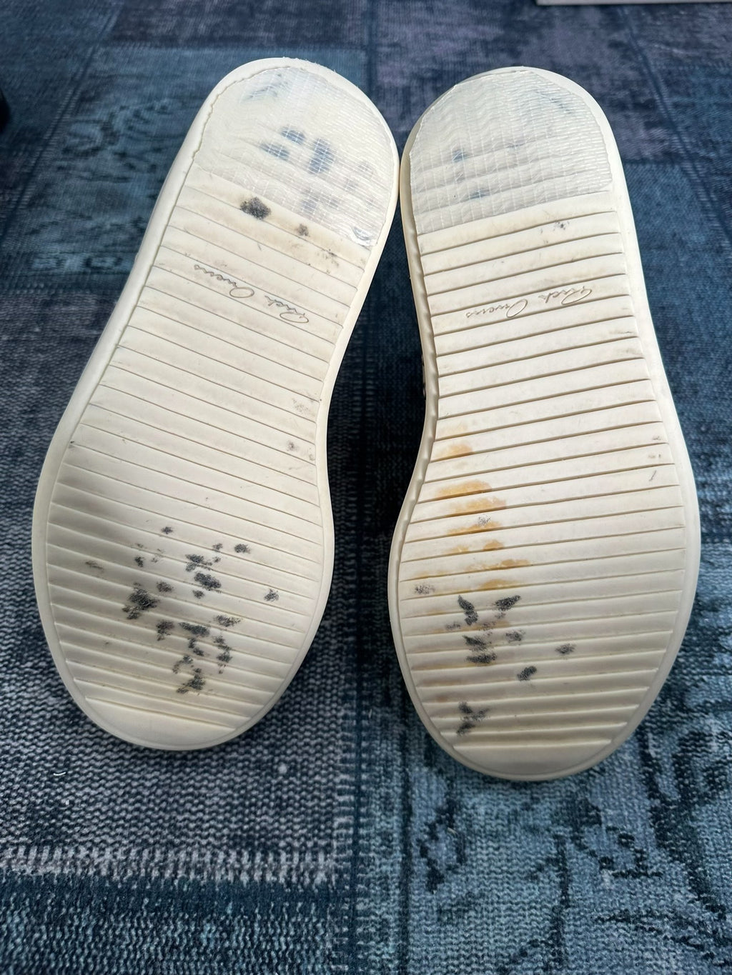 Rick Owens mainline pure white chunky sole large Converse Sneakers