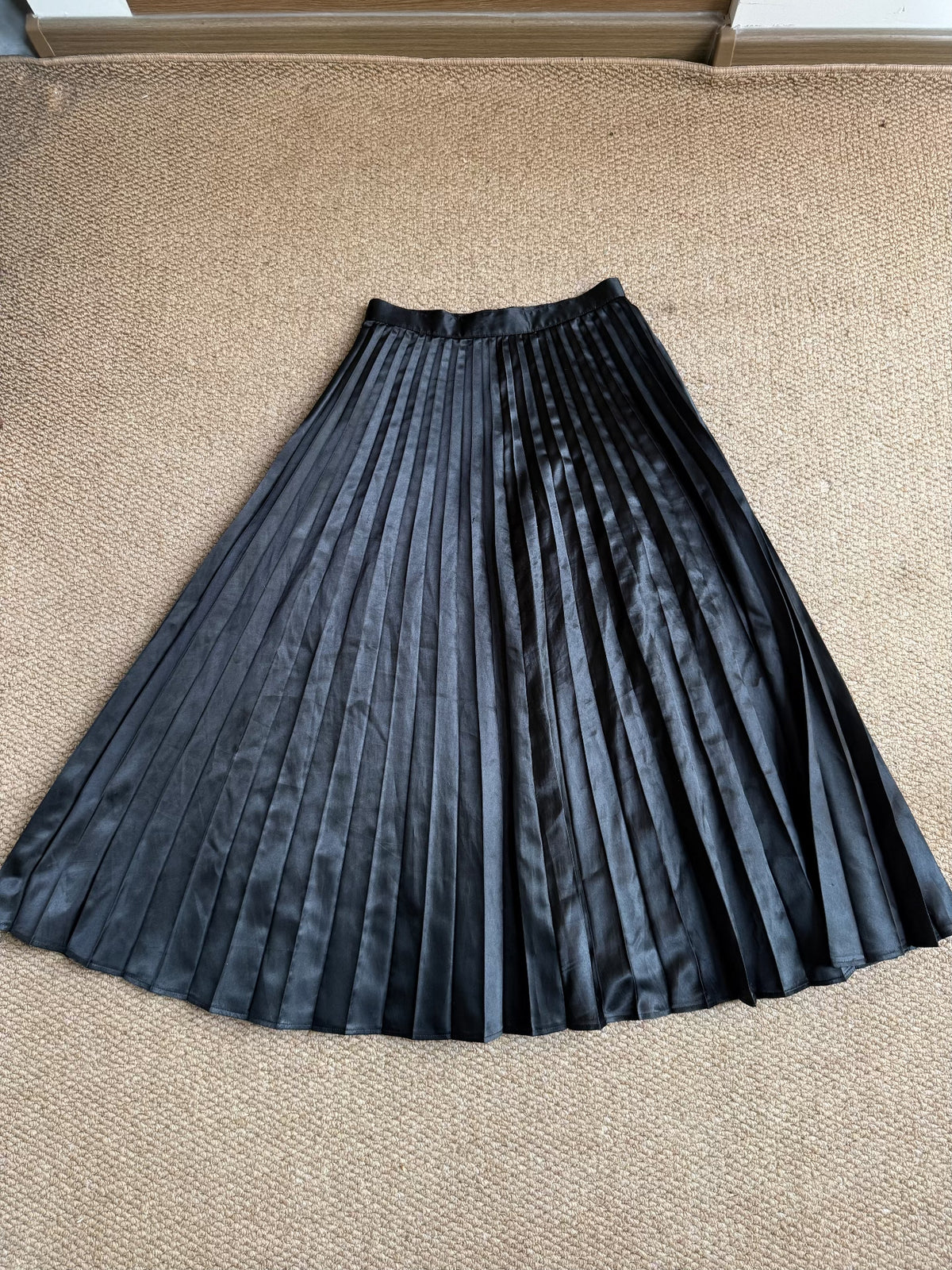 JUNYA WATANABE Black Pleated Skirt
