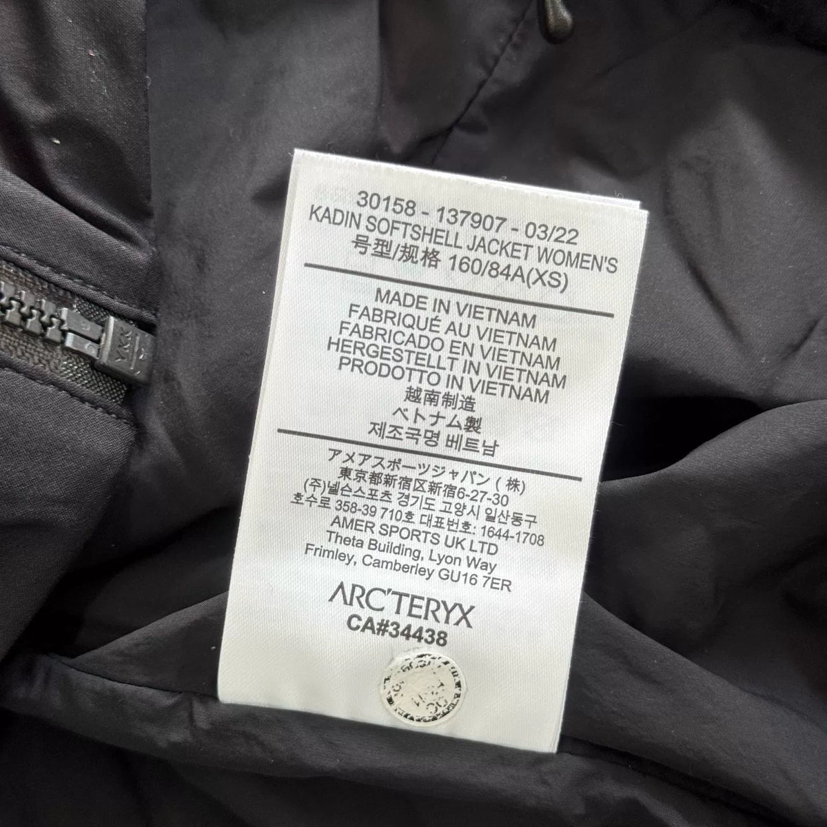 Arc'teryx Kadin Soft Shell Jacket