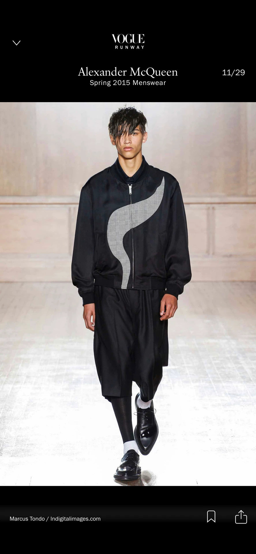 Alexander McQueen SS15 Jacket