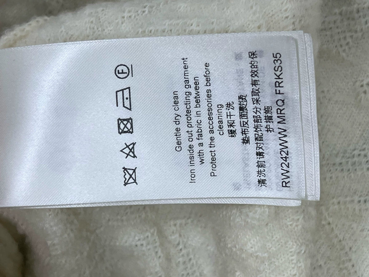 Louis Vuitton FW24 Wool Monogram Embossed Short Sleeve Polo Shirt