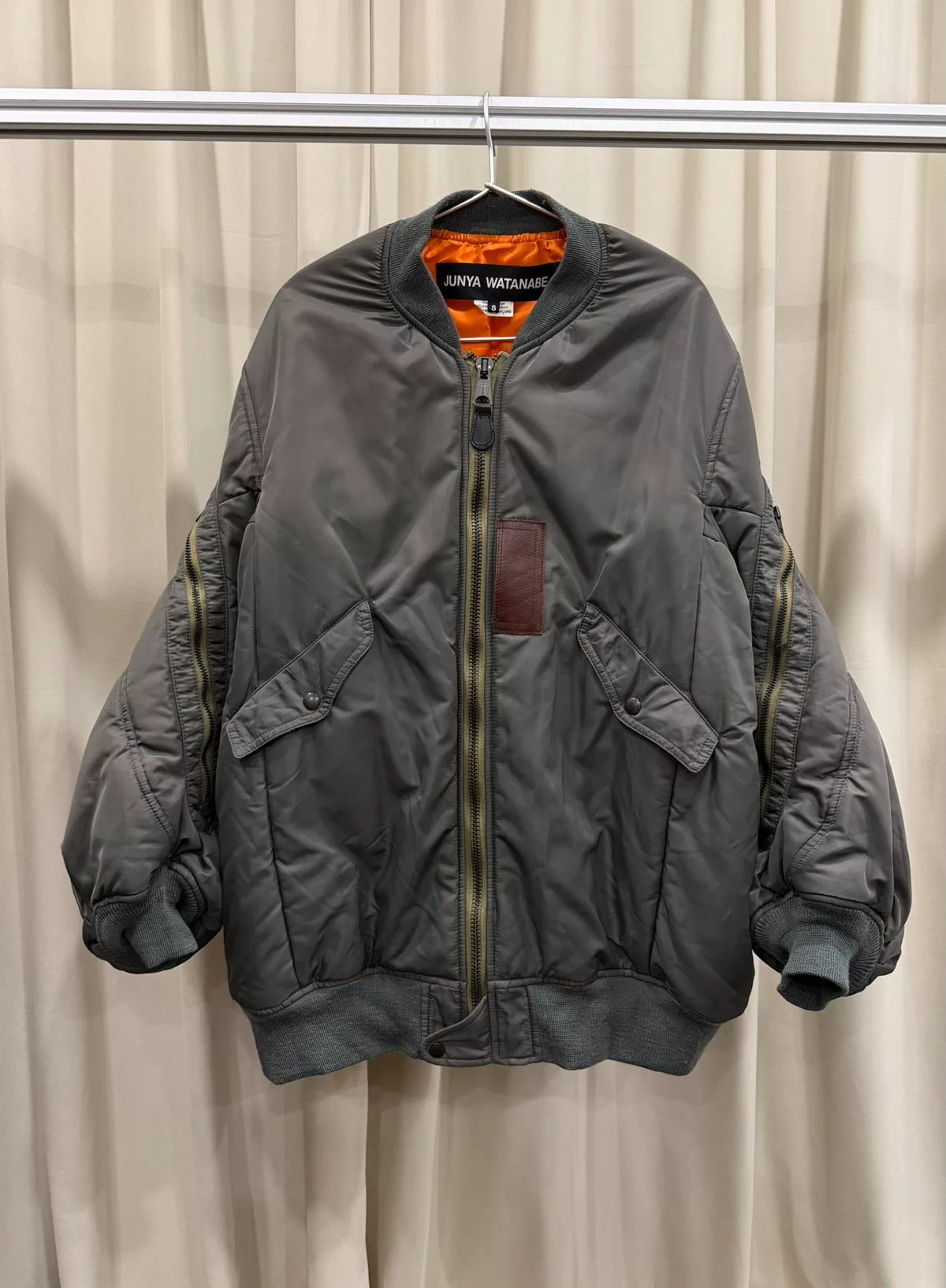 Junya Watanabe 25AW Asymmetric Bomber MA-1 Jacket