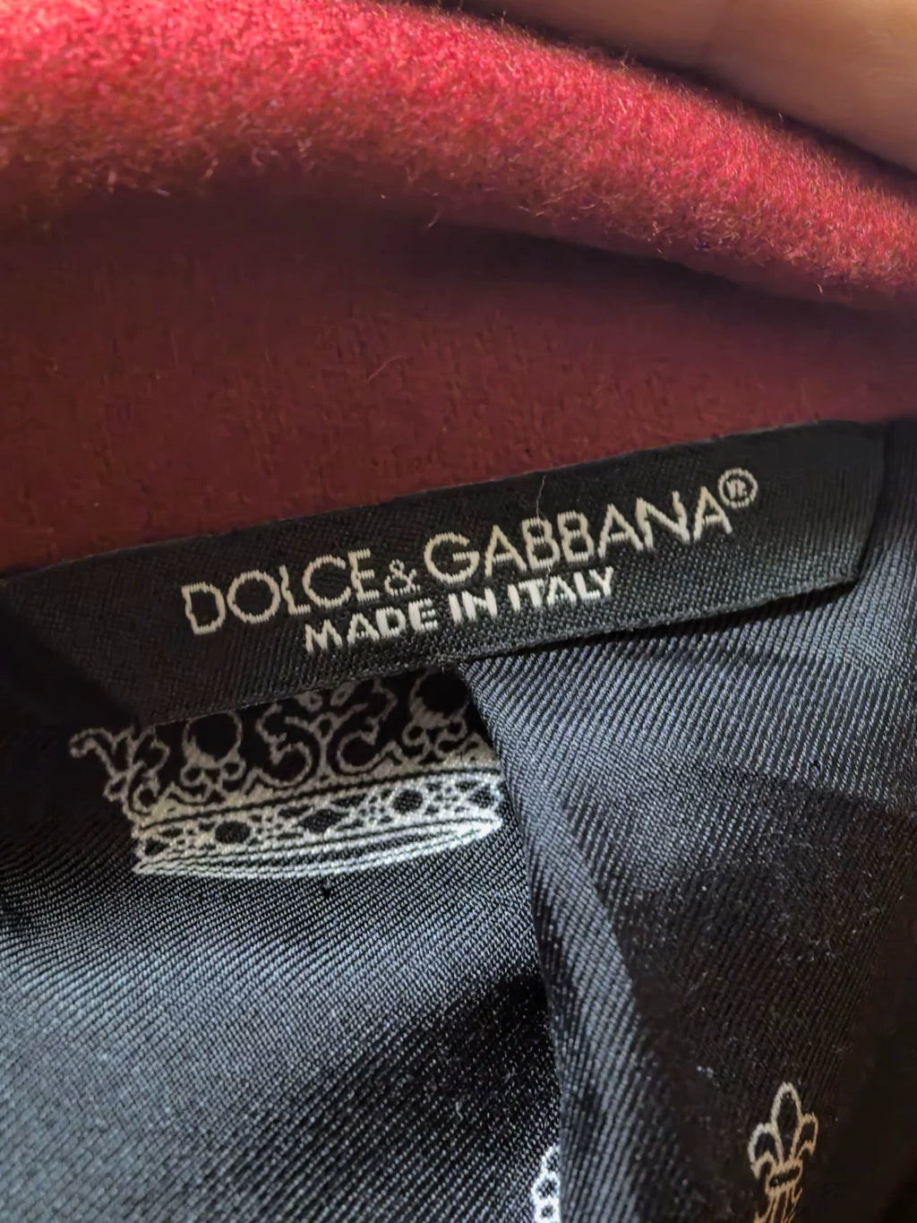 Dolce Gabbana Cashmere Blazer