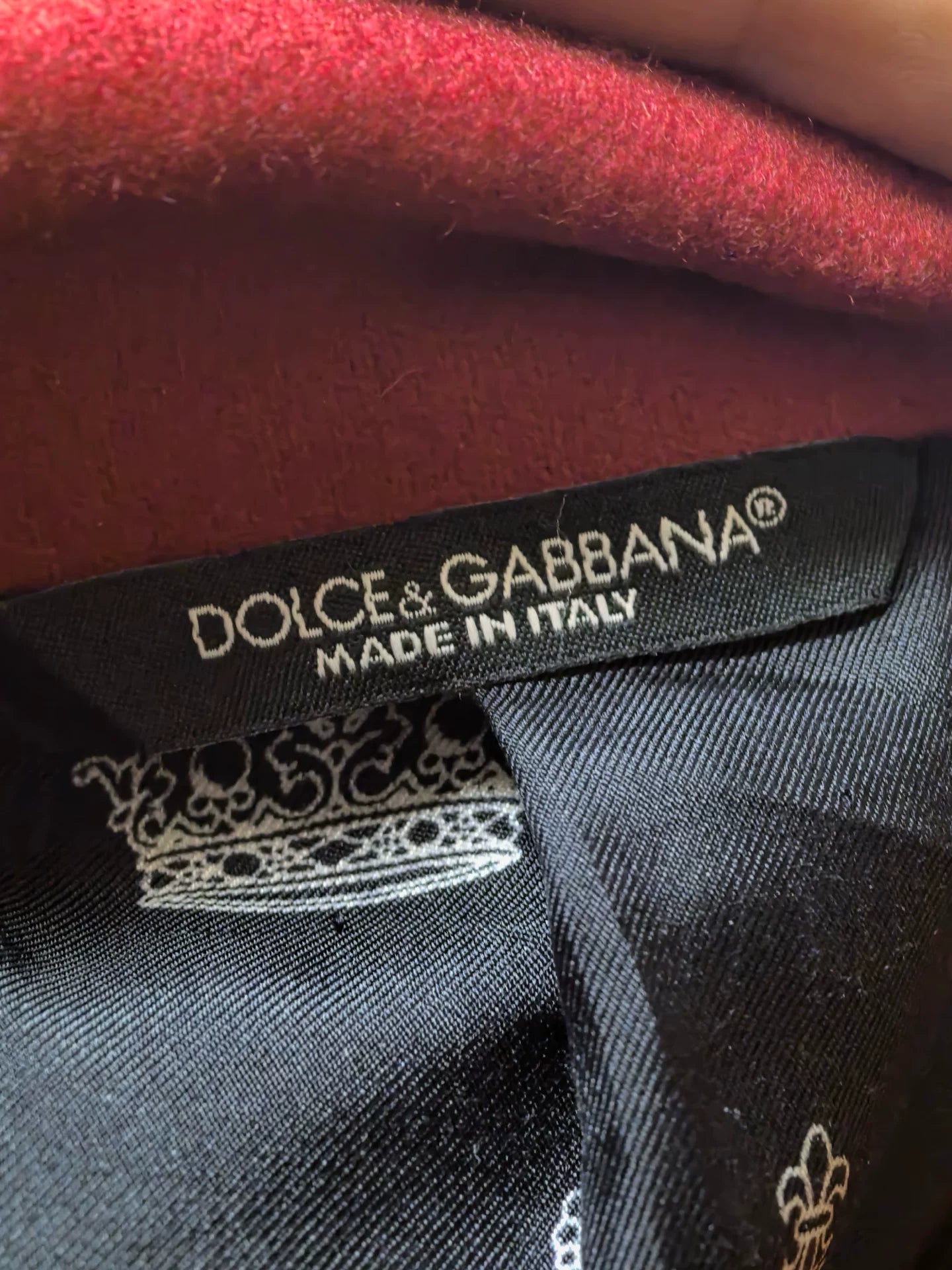 Dolce Gabbana Cashmere Blazer