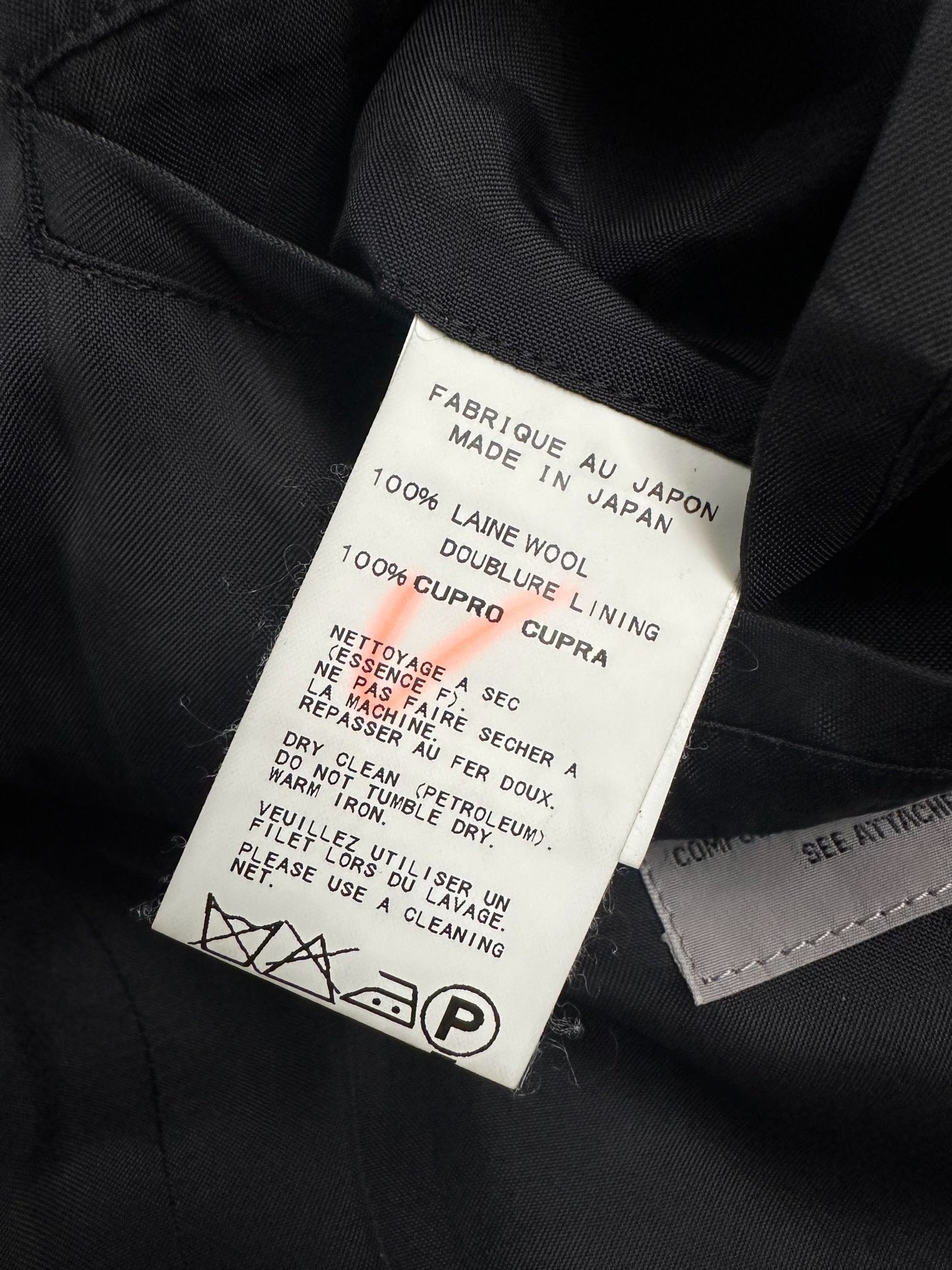 Yohji Yamamoto Pour Homme Mainline Coat
