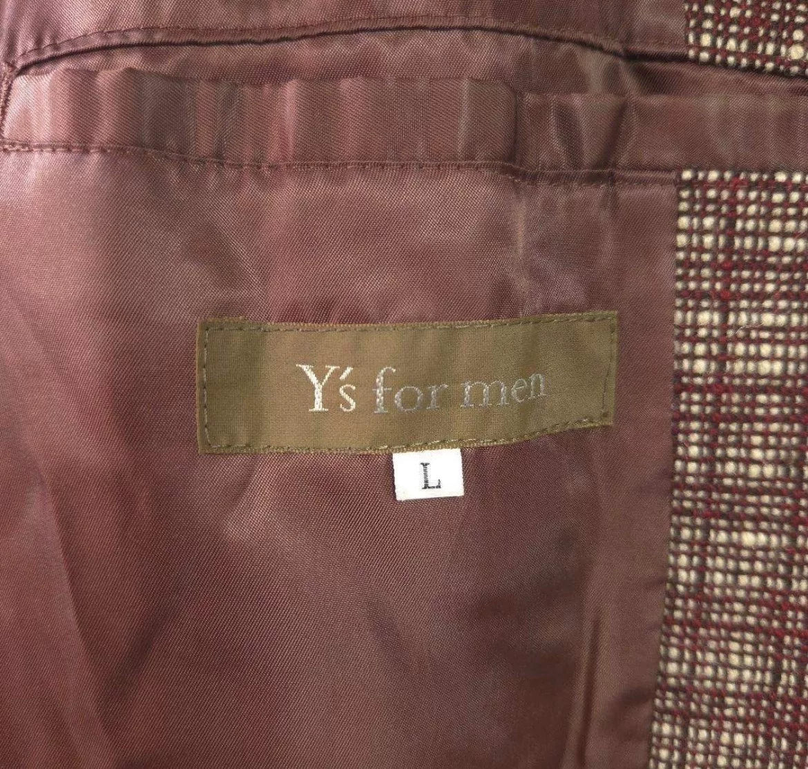 Yohji Yamamoto 1990s Wool Tweed Check Zip-Up Jacket