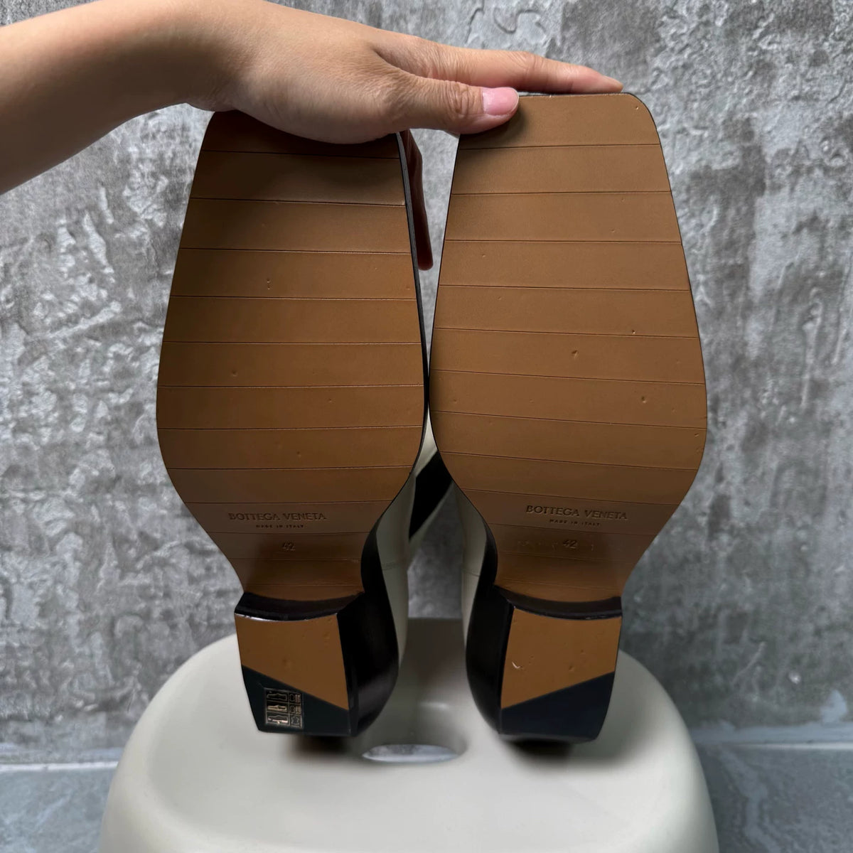 Bottega Veneta Square-Toe Chelsea Boots