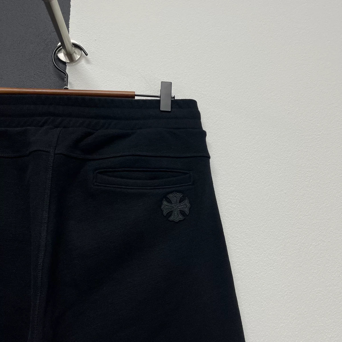 Chrome Hearts Leather Patched Shorts