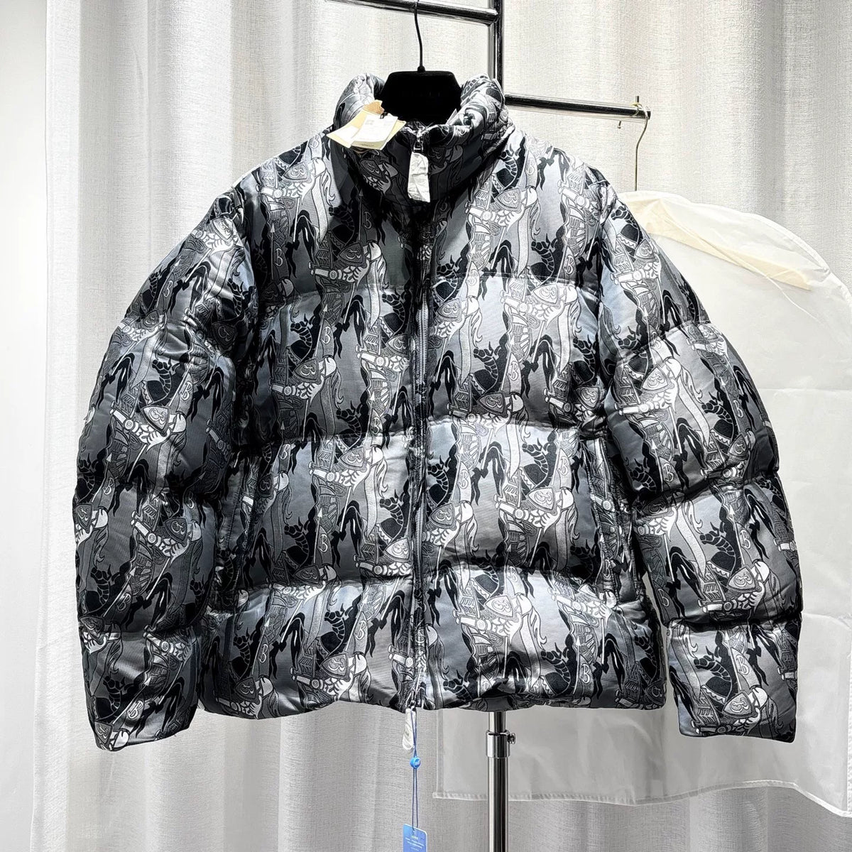 Burberry Grey Silk Jacket