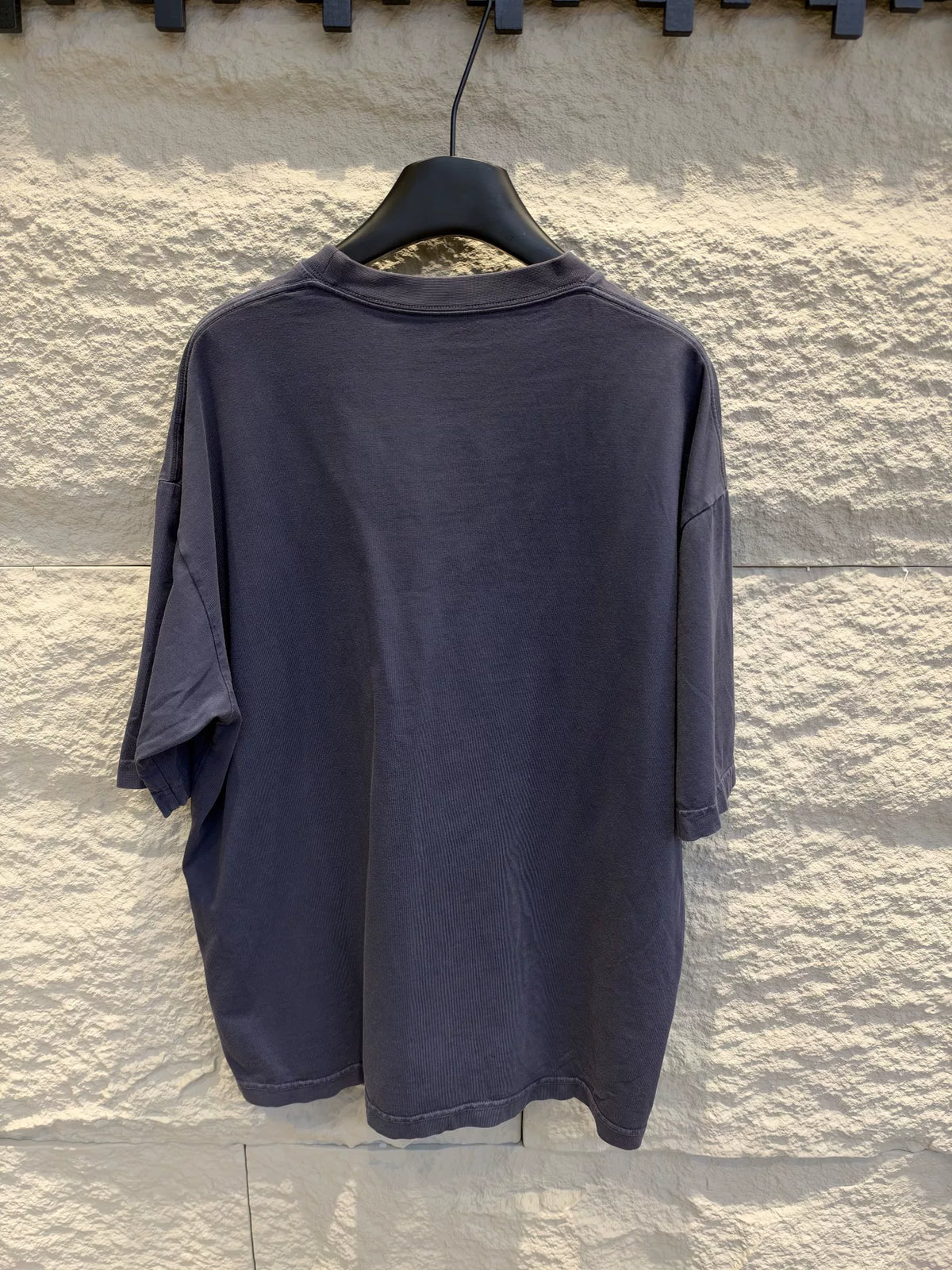 Balenciaga Wheat Ear Logo Short Sleeve T-Shirt