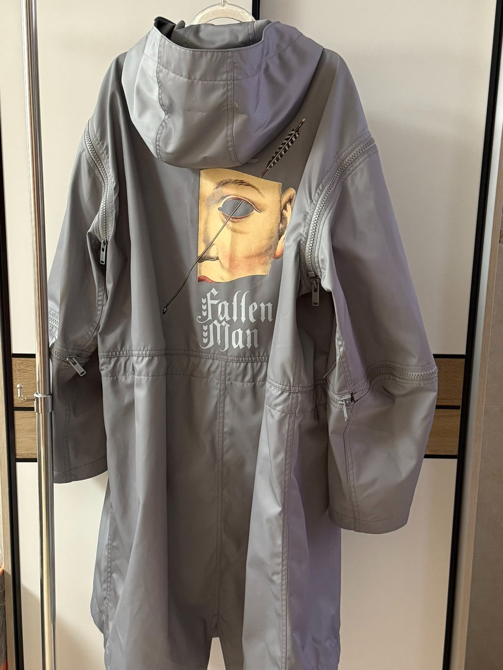 Undercover AW20 Spider's Web Castle Fishtail Parka