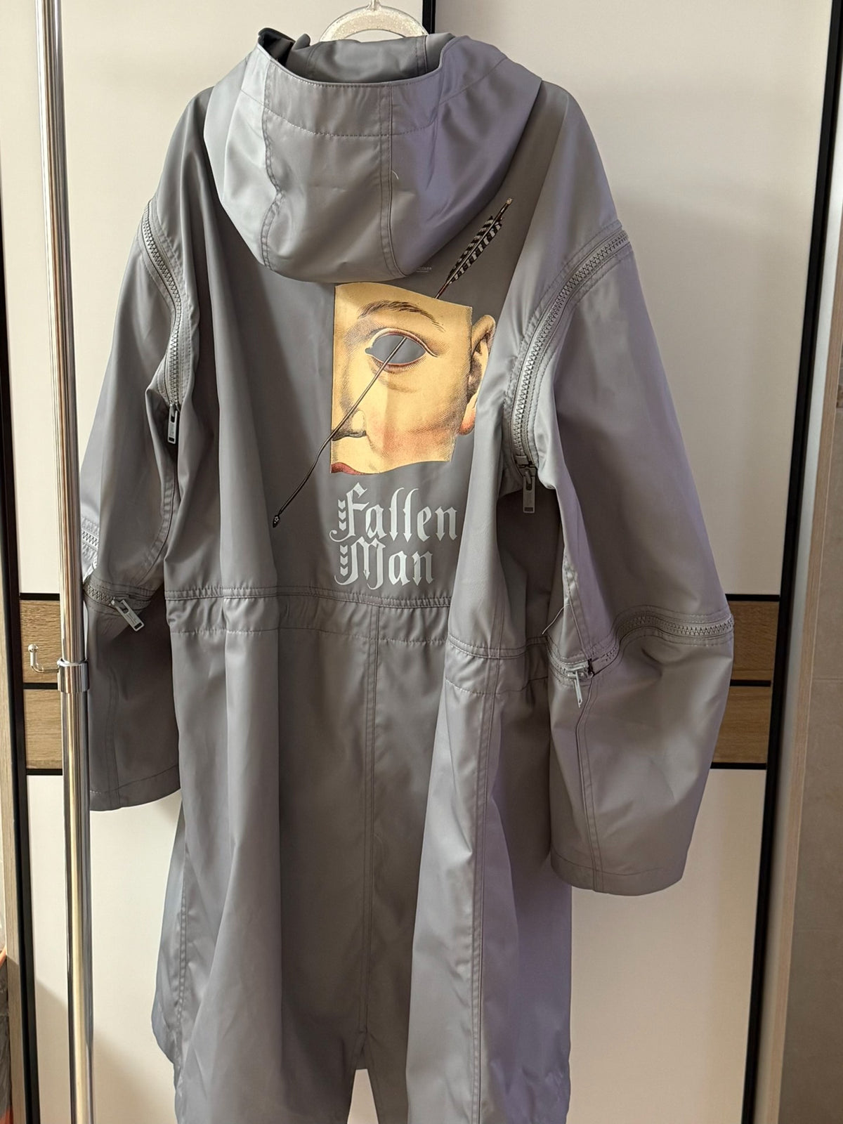 Undercover AW20 Spider's Web Castle Fishtail Parka
