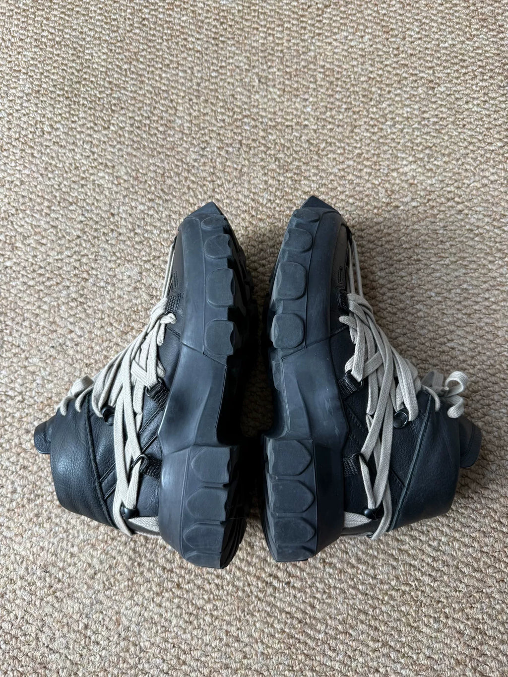 Rick Owens Octopus Sole Laced Sneakers