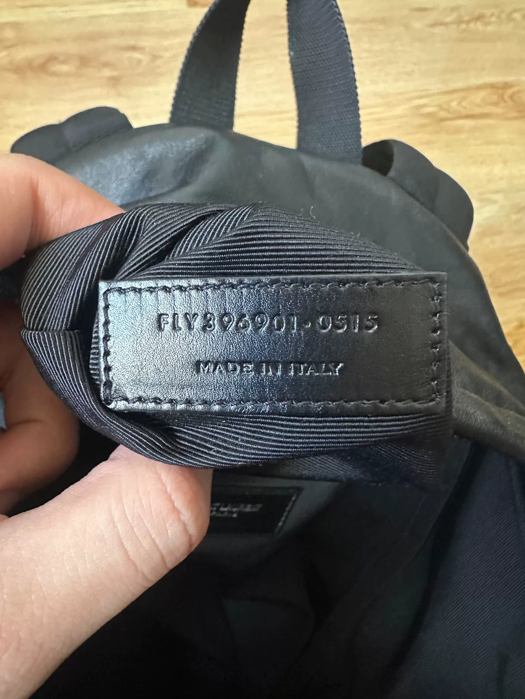 Saint Laurent 14SS Paris Multi Zipper Leather Backpack by Hedi Slimane