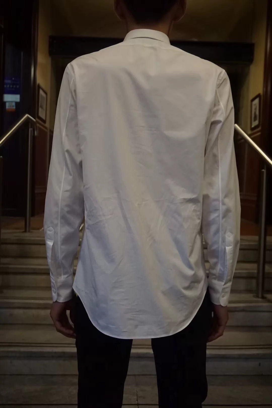Alexander McQueen SS17 White Cotton Shirt