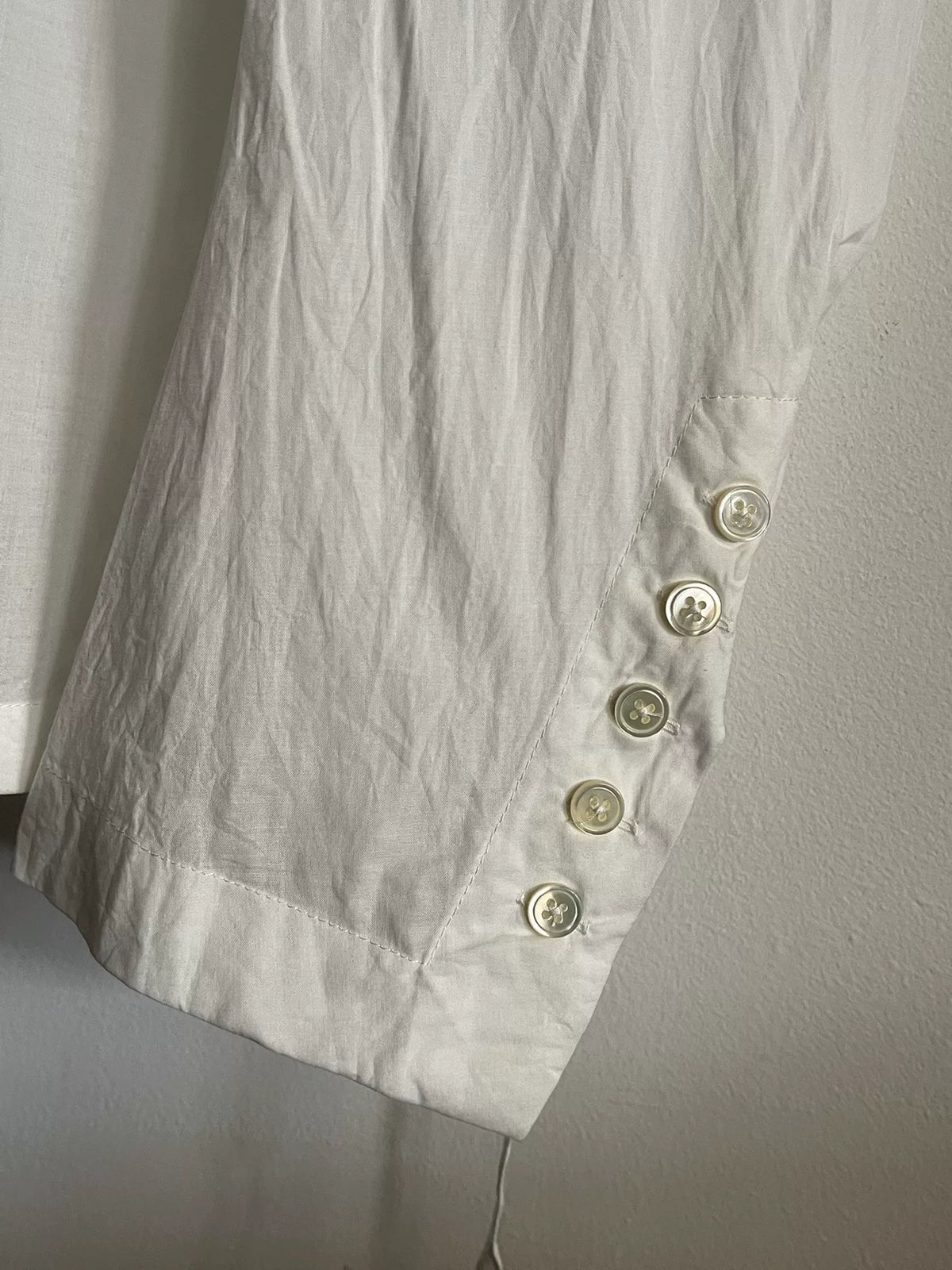 Ann Demeulemeester Back-Tie Cotton Shirt
