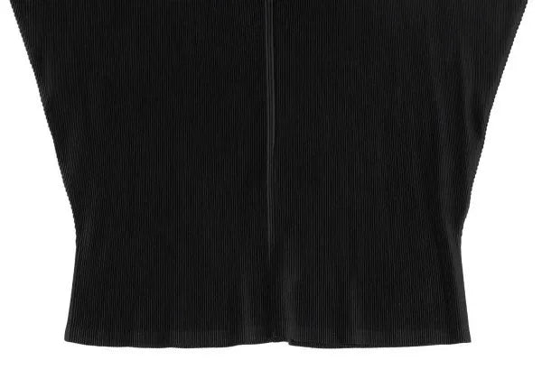 Issey Miyake Vintage Black Pleated Top
