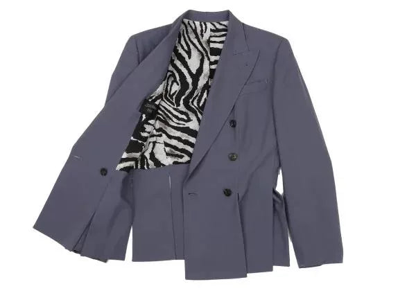 Jean Paul Gaultier Vintage Grey Double-Breasted Blazer