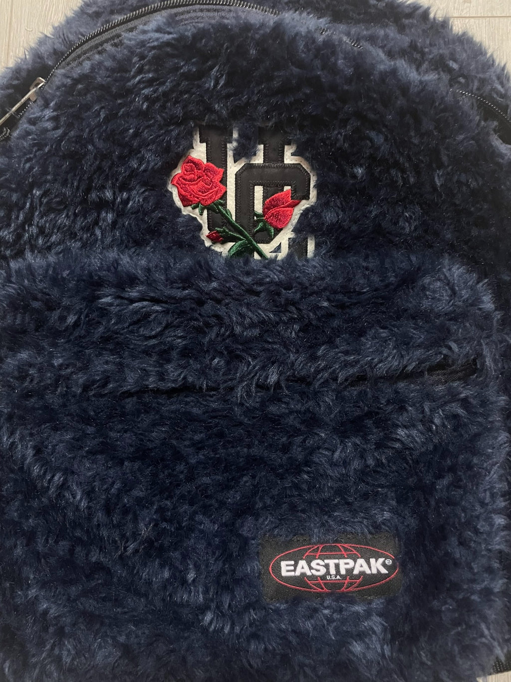 UNDERCOVER EASTPAK Jun Takahashi Faux Fur Plush Backpack