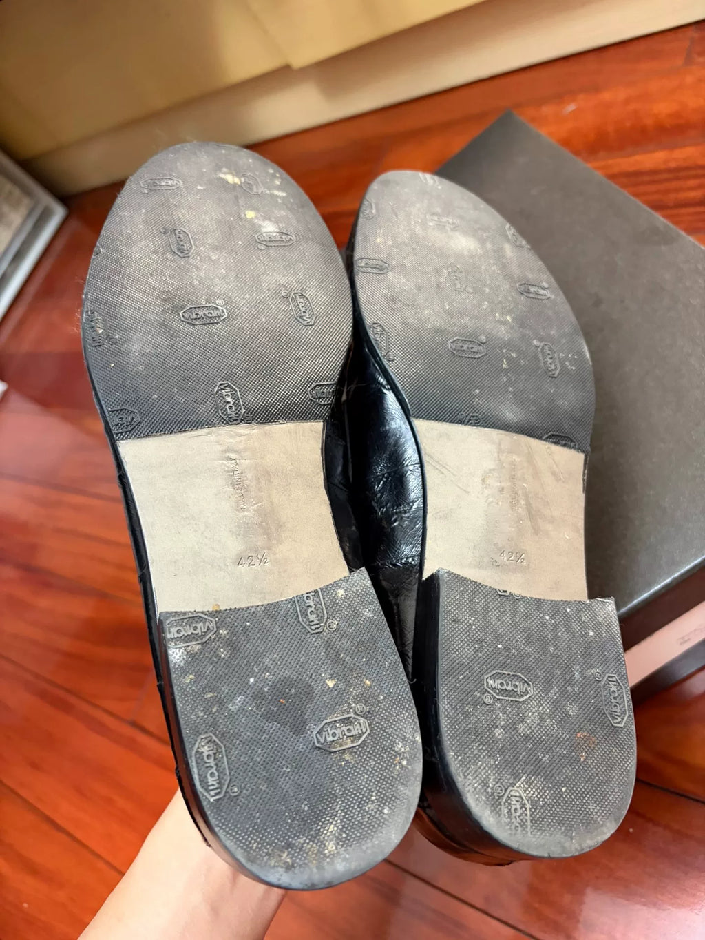 The Row Eel Skin Loafers