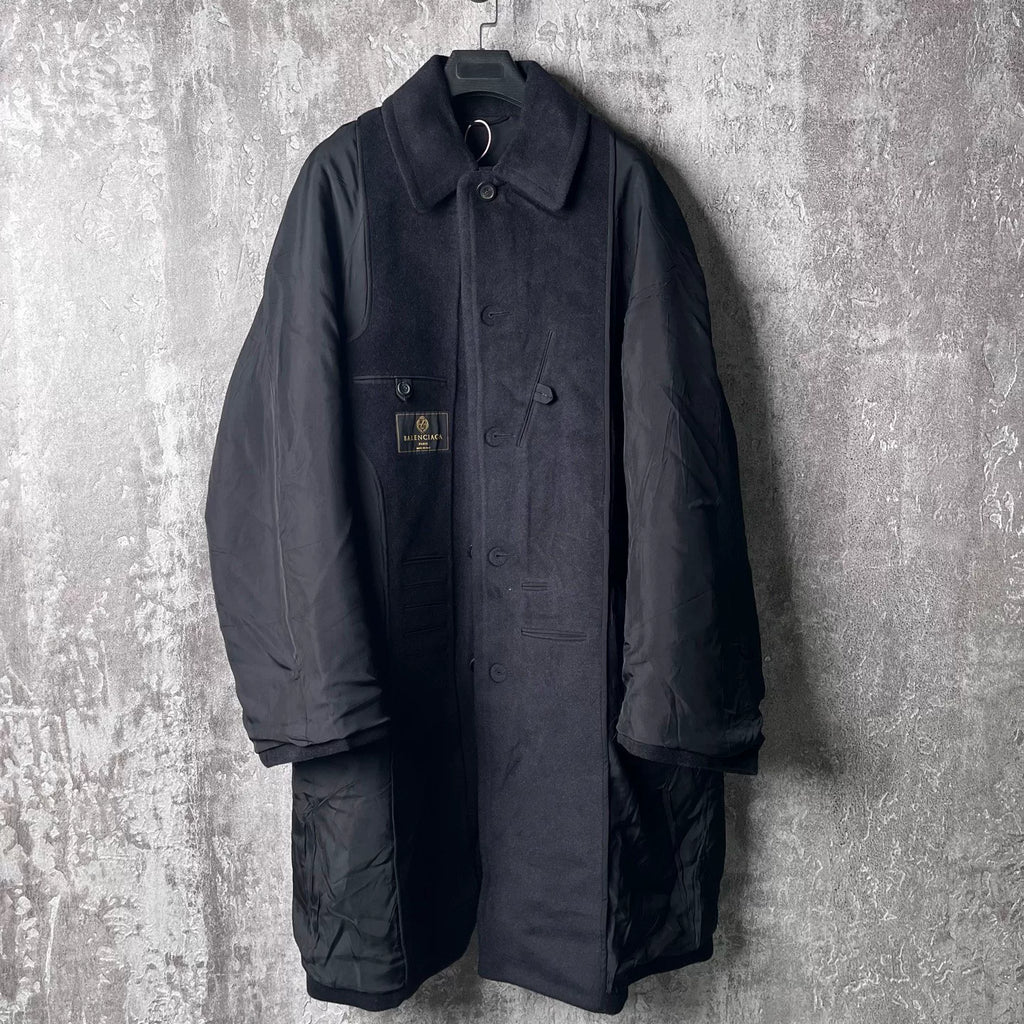 Balenciaga Black Runway Coat