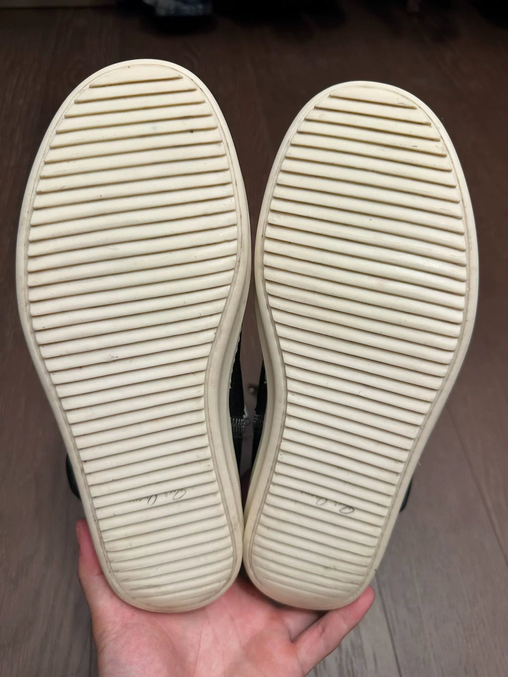 Rick Owens Cargo basket riding boots