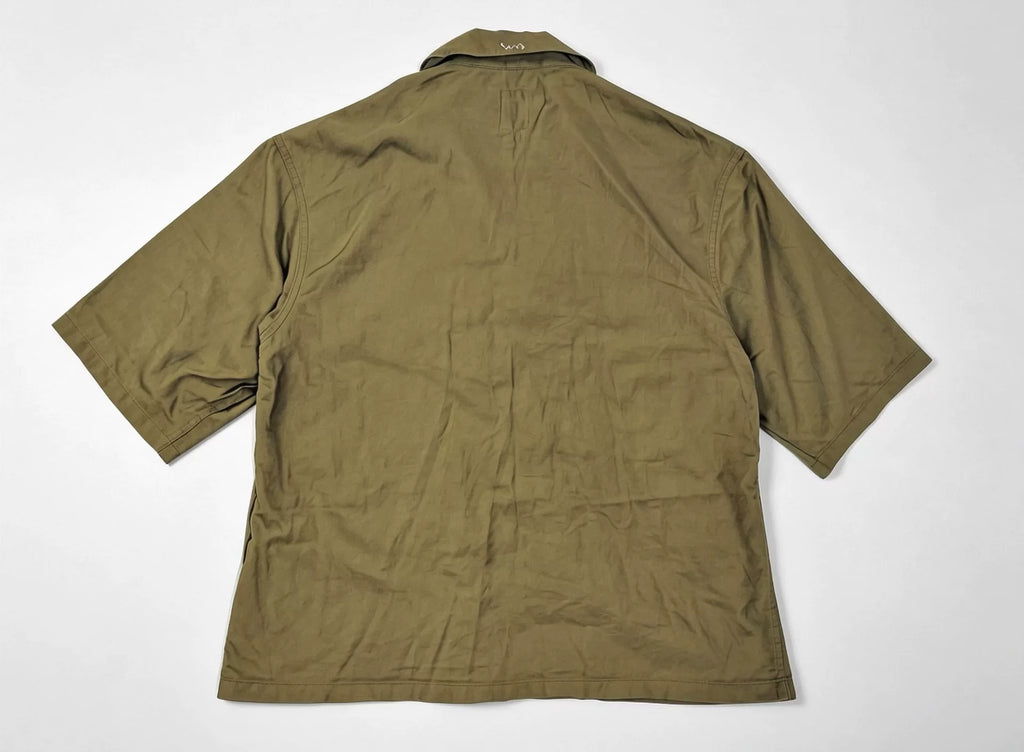 Visvim 19SS Cornet S/S Short Sleeve Olive Shirt