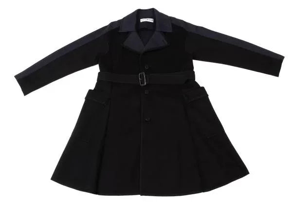 Issey Miyake Vintage Blue Black Coat