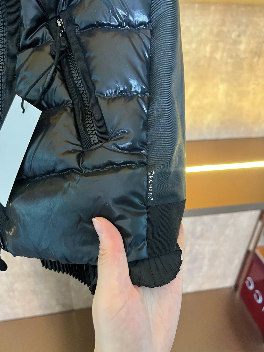 Moncler Panel Down Jacket