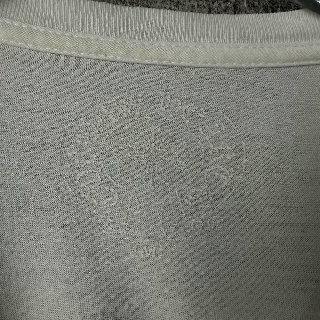 Chrome Hearts Sanskrit Cross Pocket Print Short-Sleeve T-Shirt
