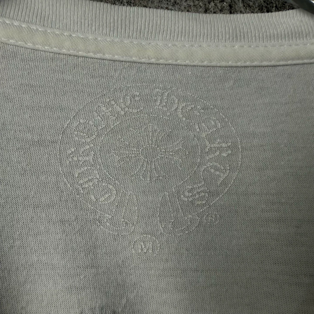 Chrome Hearts Sanskrit Cross Pocket Print Short-Sleeve T-Shirt