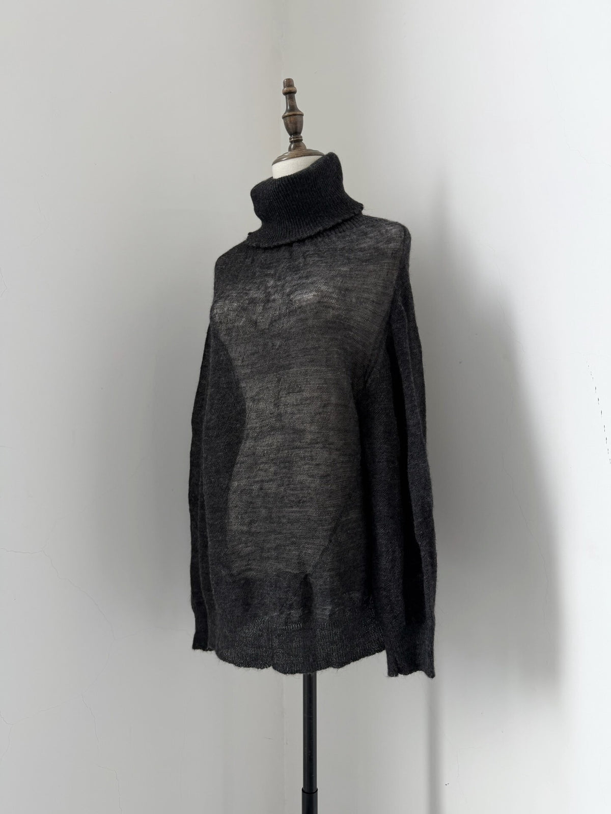 Dries Van Noten top Soft, cloud-like mohair pullover knit
