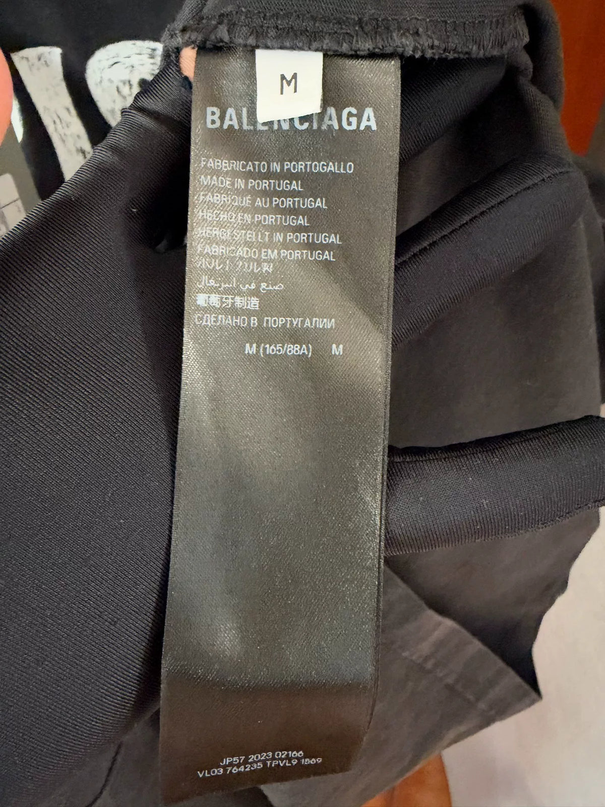 Balenciaga Coconut Sunset Print Short Sleeve T-Shirt