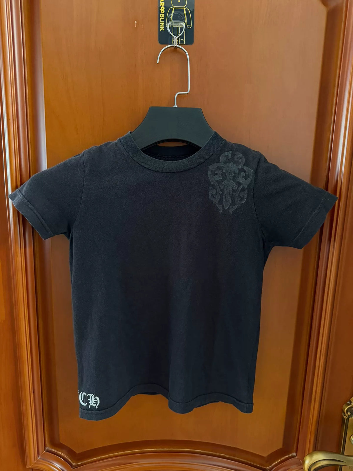 Chrome Hearts Black Short Sleeve Top