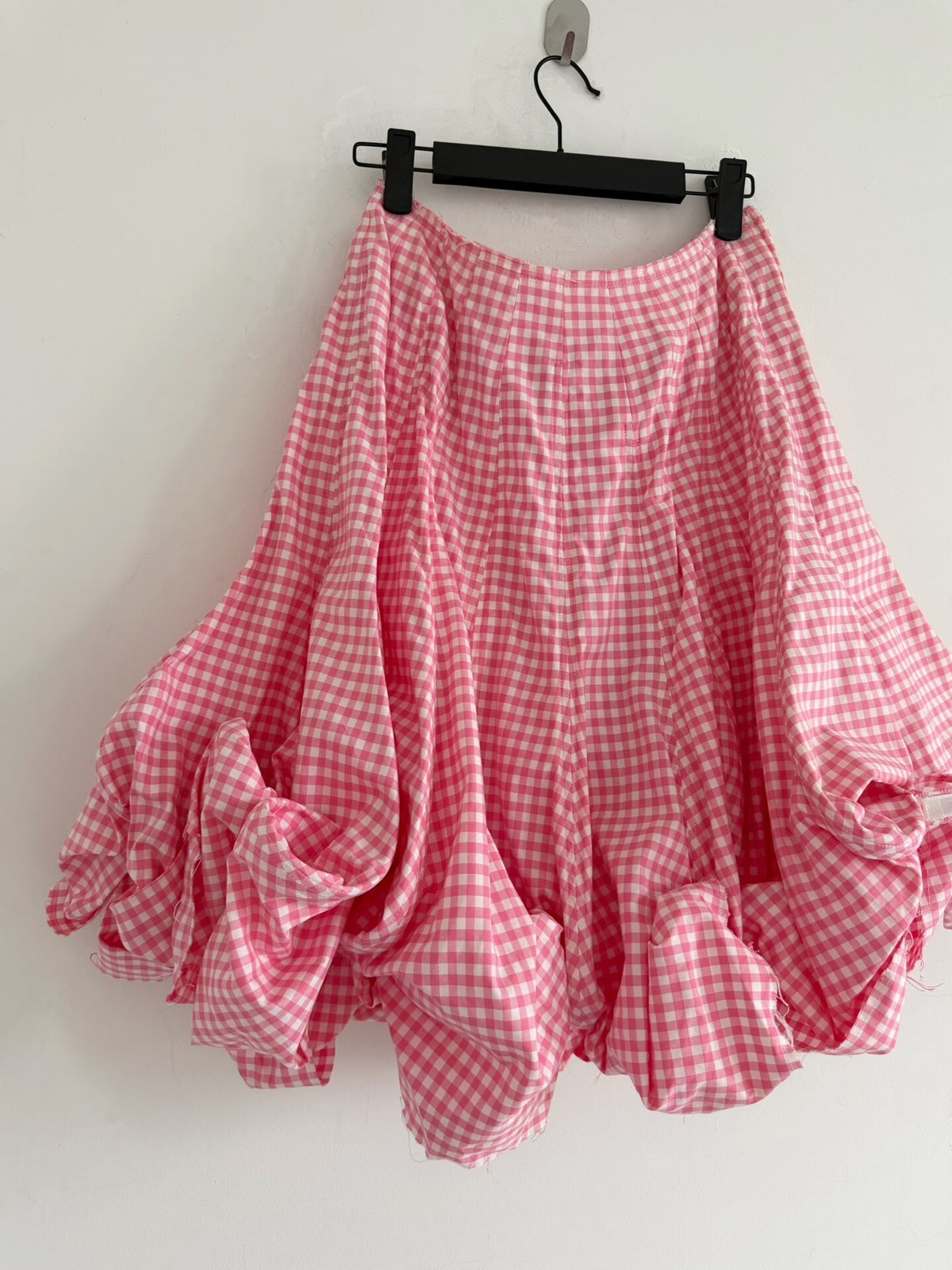 Comme Des Garcons Midi Pink Skirt