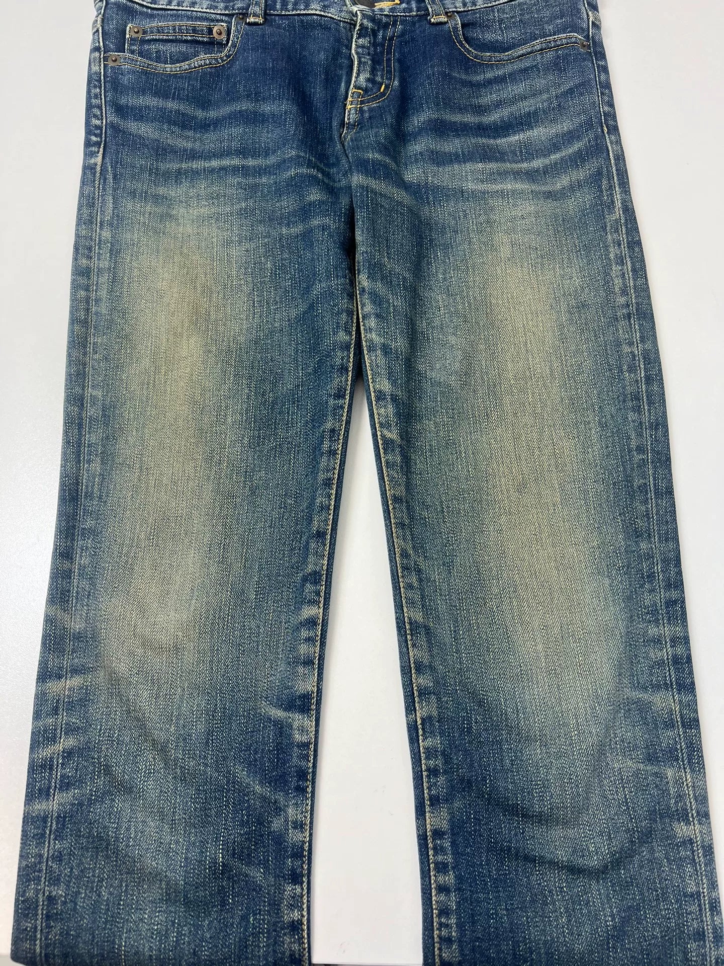 Saint Laurent 13fw D01 Navy Jeans